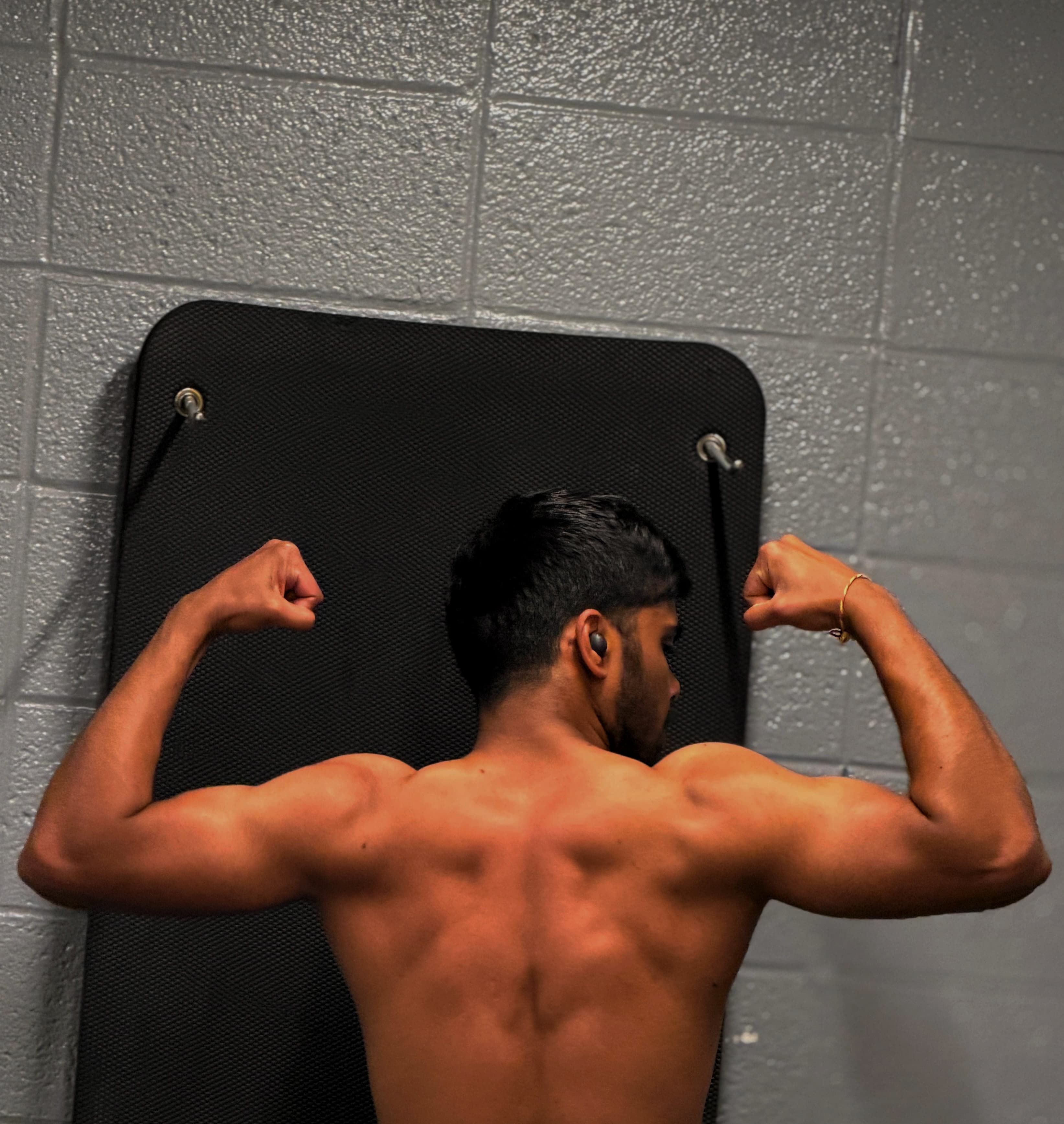 Srujan training — back strength pose